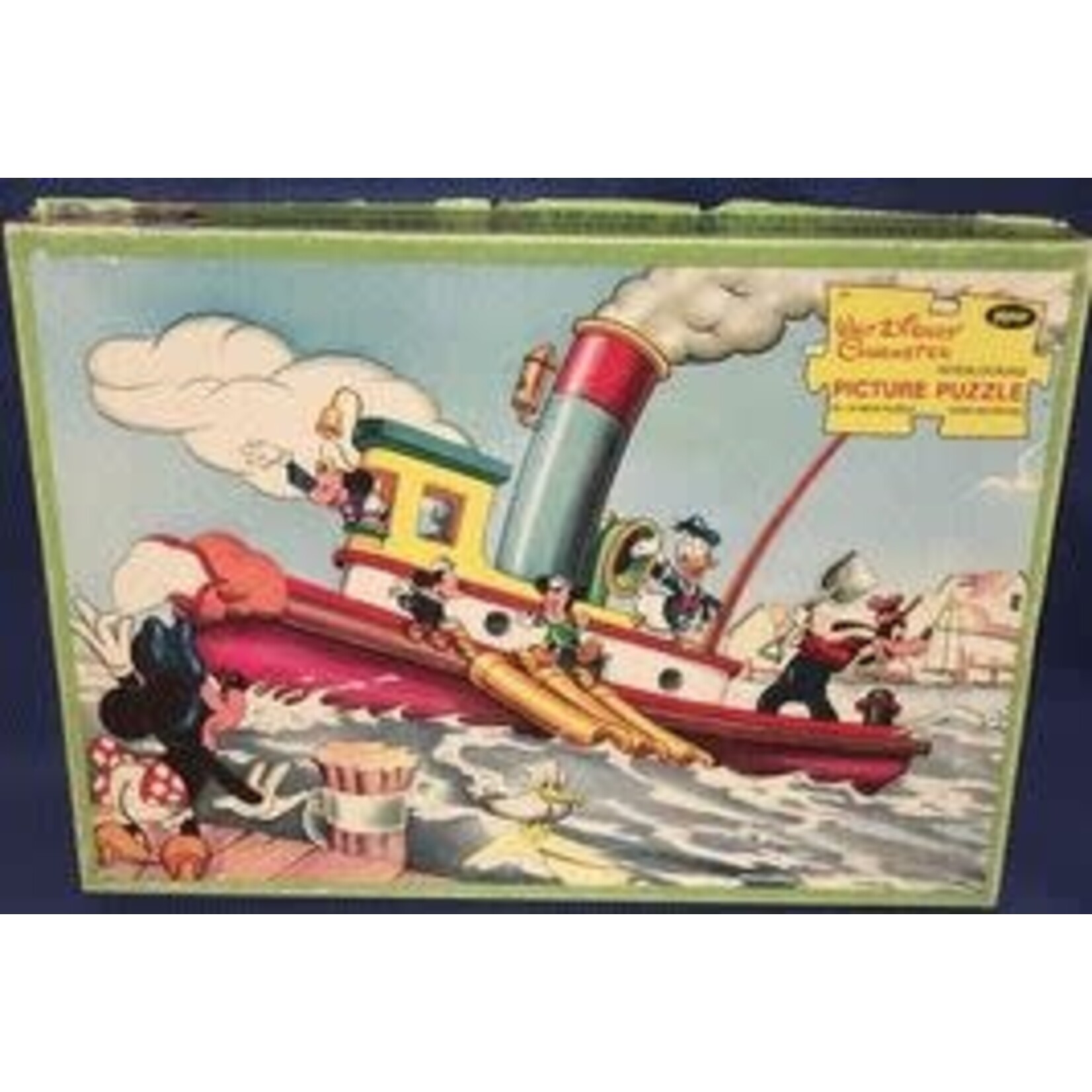 #12062 Kiddie Size Disney Puzzle Dragon Cache Used Game