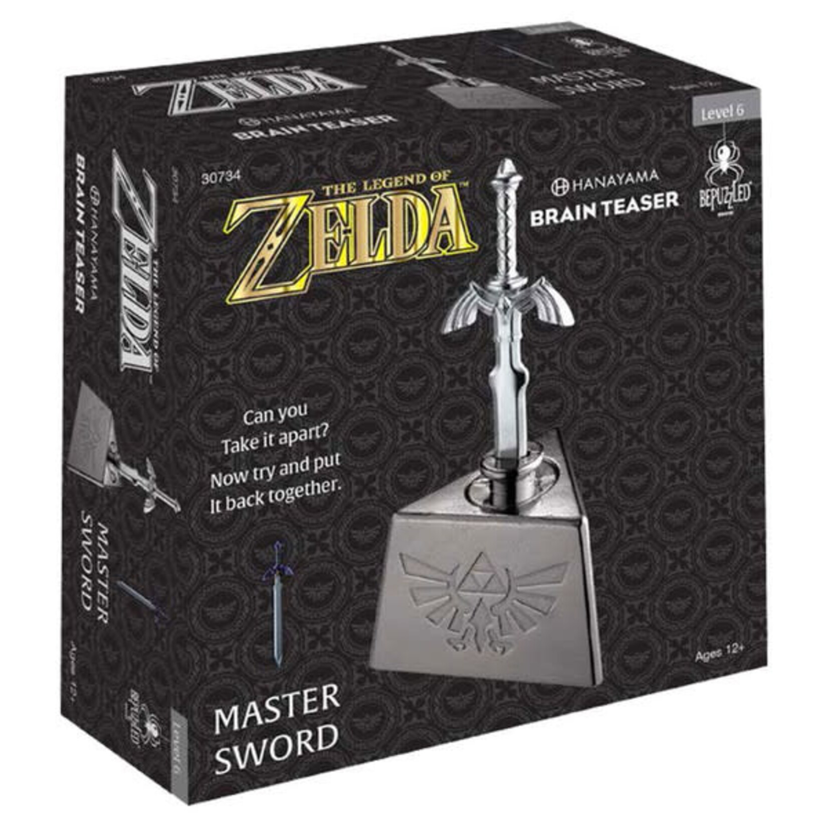 Brain Teaser Puzzle: Zelda Master Sword Level 6 Hanayama
