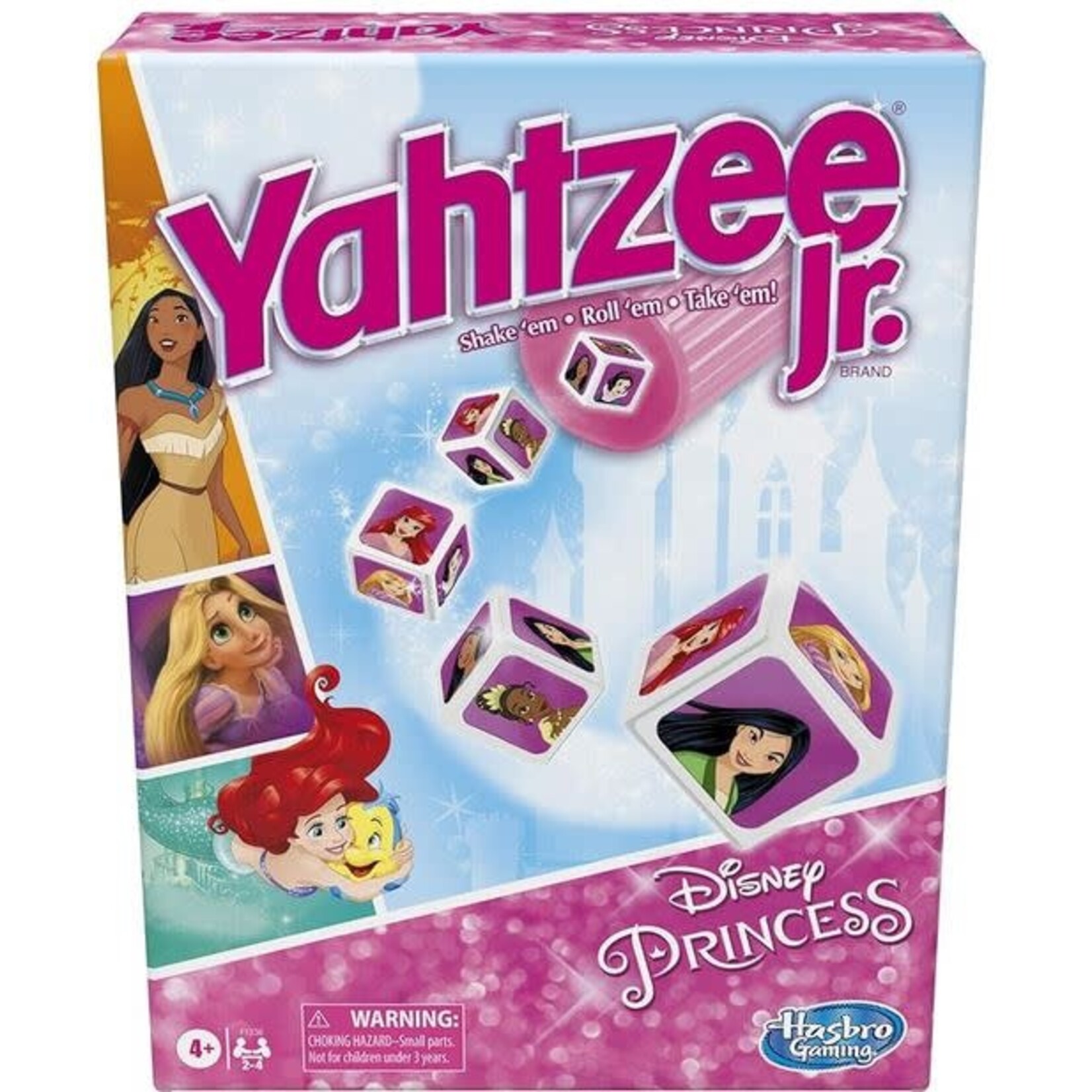 #12060 Disney Princess Yahtzee JR. Dragon Cache Used Game