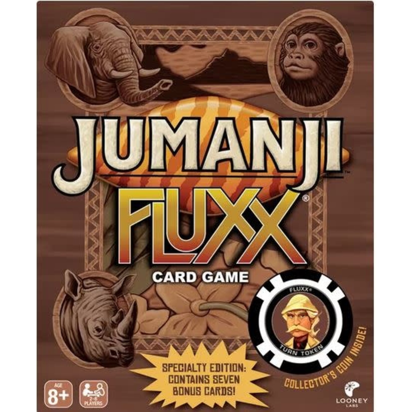 #12048 Jumanji Fluxx Dragon Cache Used Game