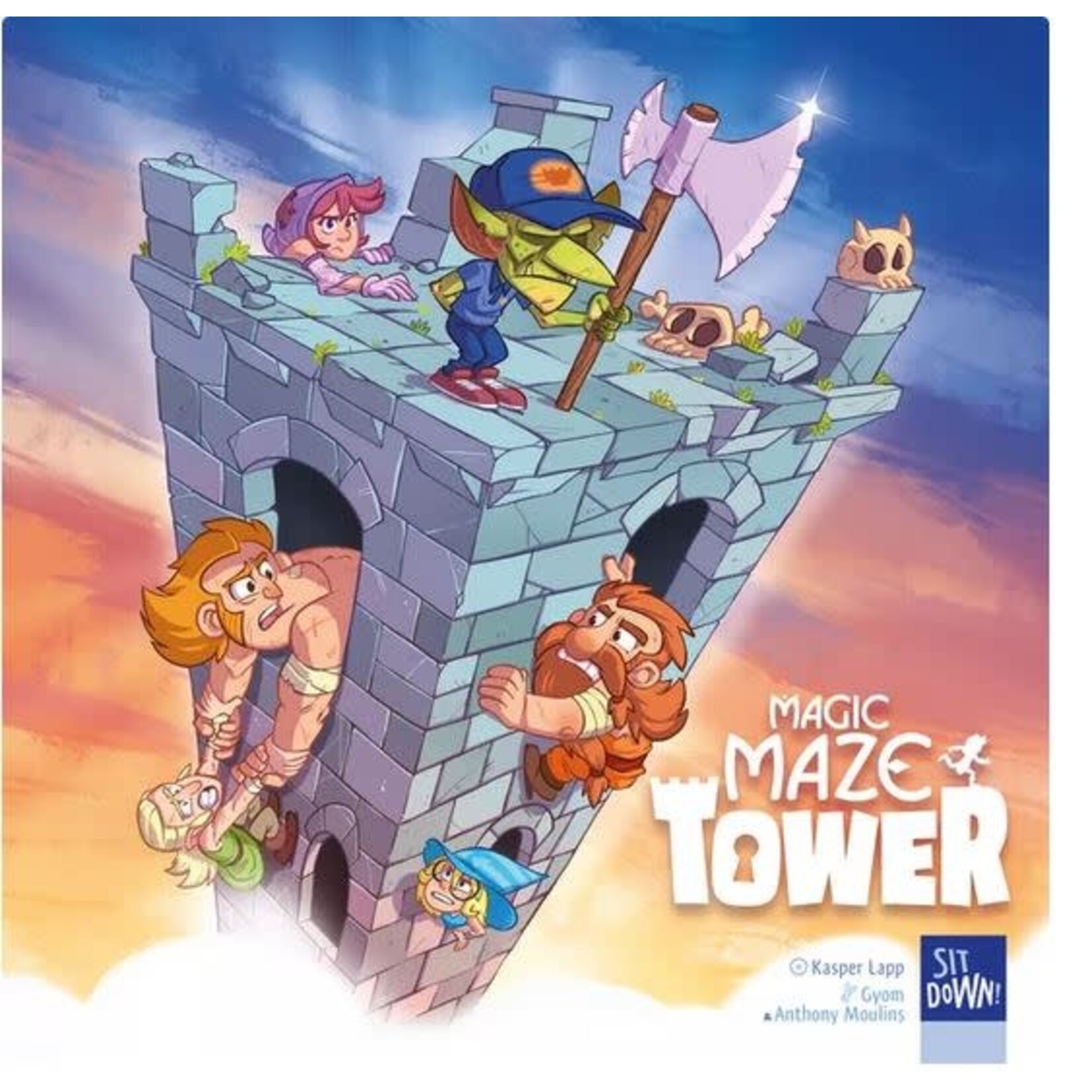 #12038 Magic Maze Tower Dragon Cache Used Game