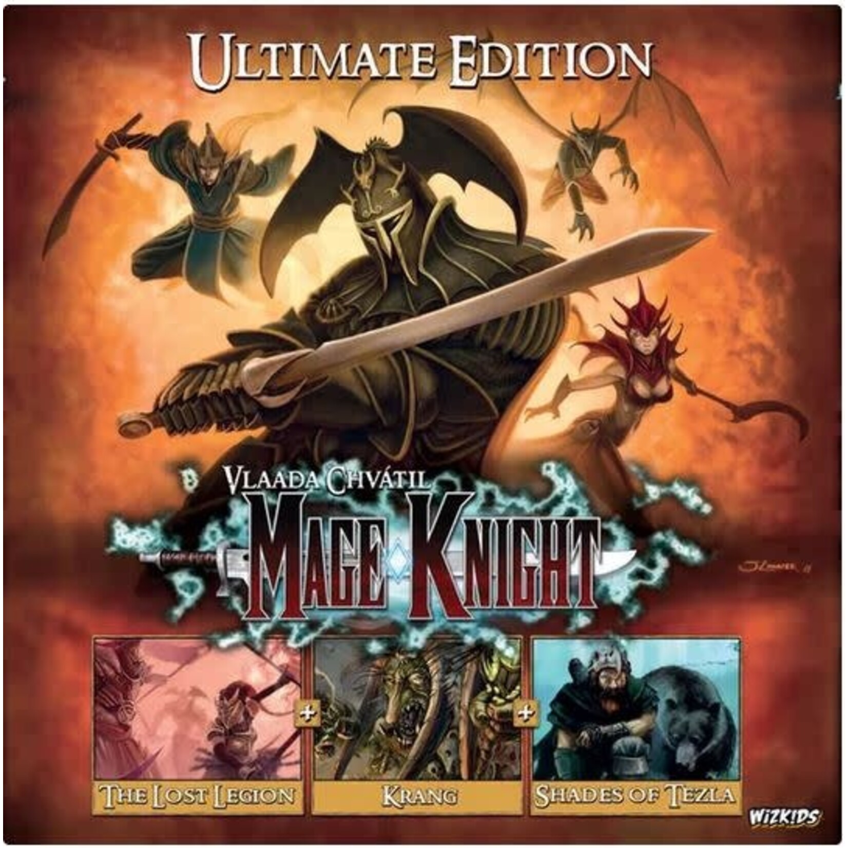 #12034 Mage Knight Ultimate Edition Dragon Cache Used Game
