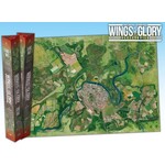 #12033 Wings of Glory Game Mat (City) Dragon Cache Used Game