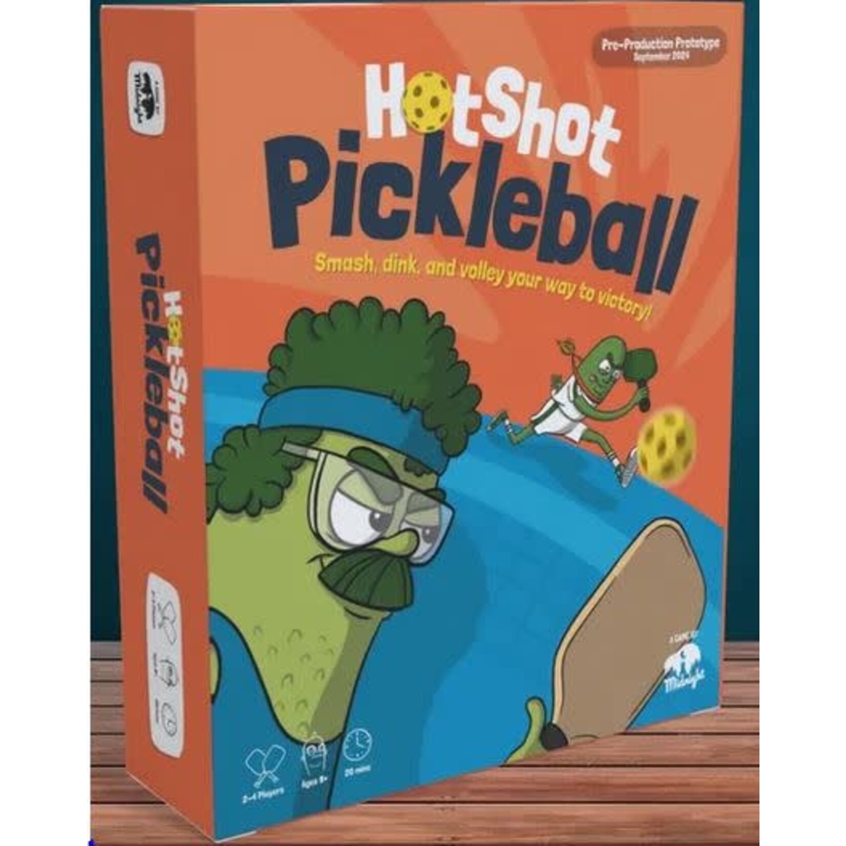 #12029 Hot Shot Pickleball Dragon Cache Used Game