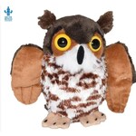 ECO Plush Wildlife: Great Horned Owl 5 inch