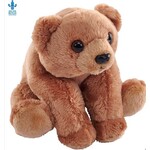 ECO Plush Wildlife: Grizzly Bear 5 inch
