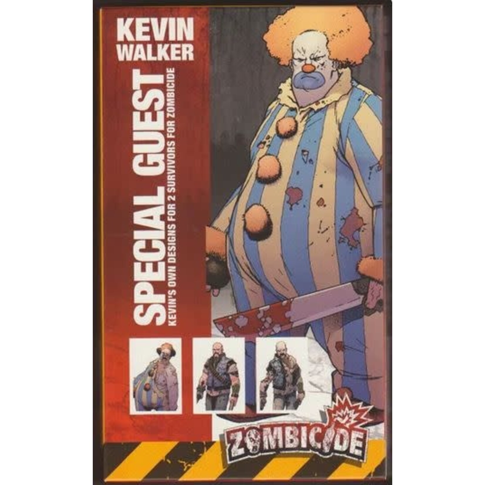 CMON: Cool Mini or Not Zombicide:  Kevin Walker Characters
