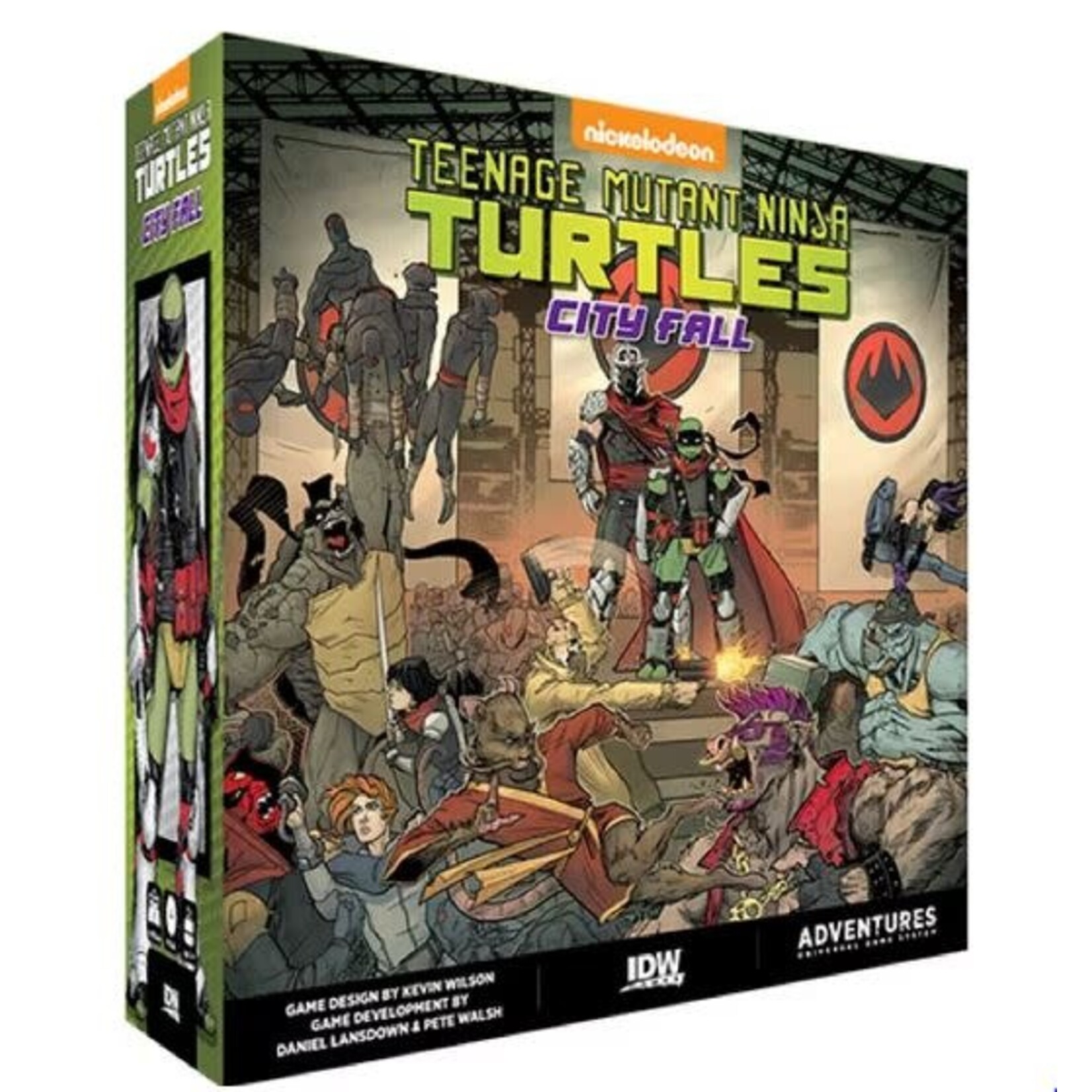 #12020 Teenage Mutant Ninja Turtle Bundle with Expansions Dragon Cache Used Game