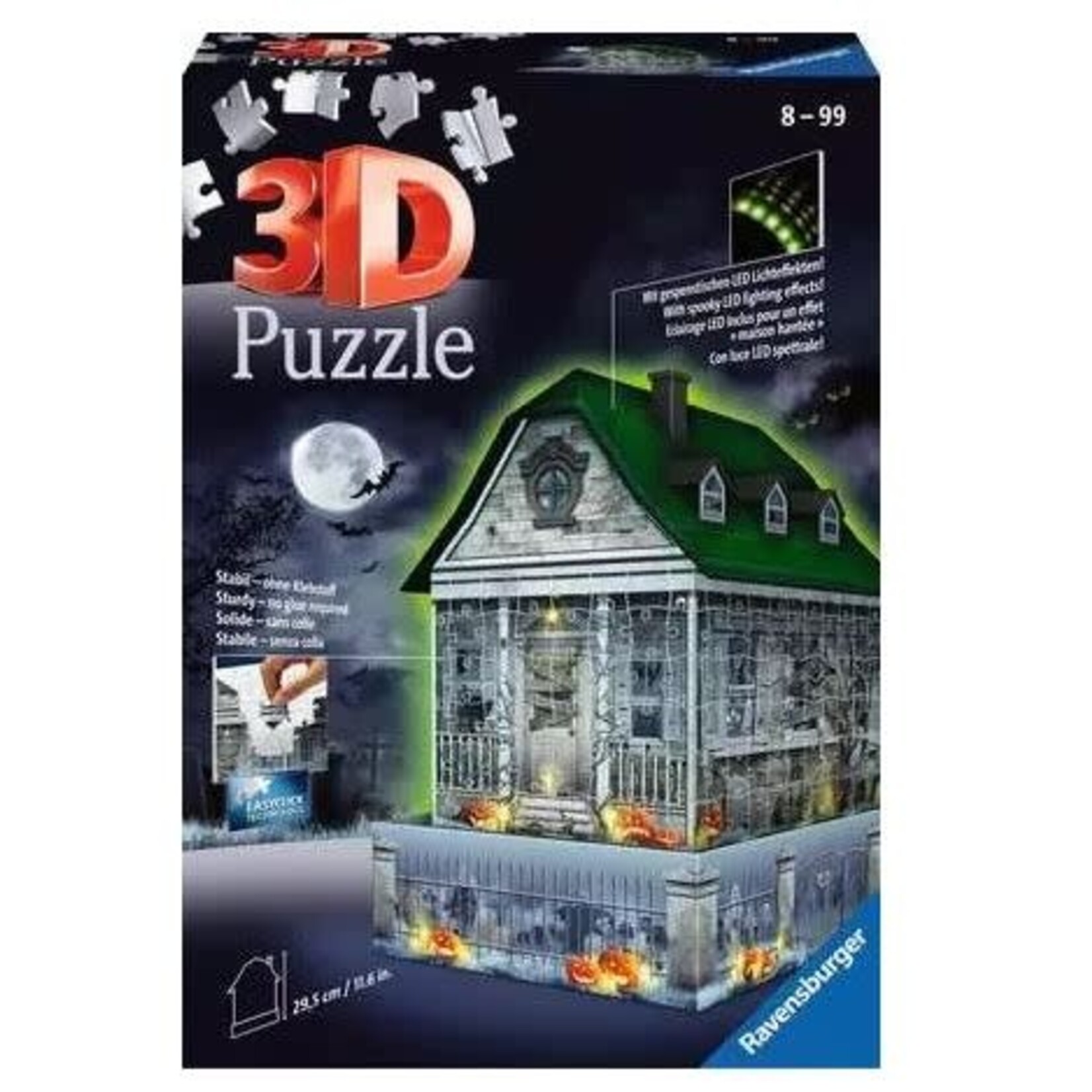 Haunted House - Night Edition 216 Piece 3D Puzzle