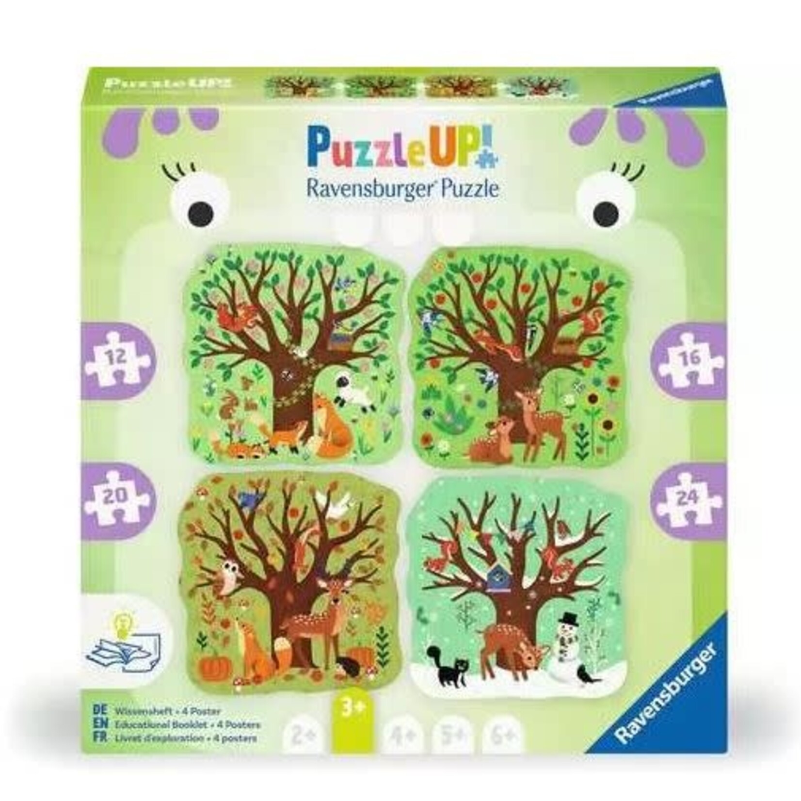 Puzzle Up Four Seasons 12/16/20/24 Pc