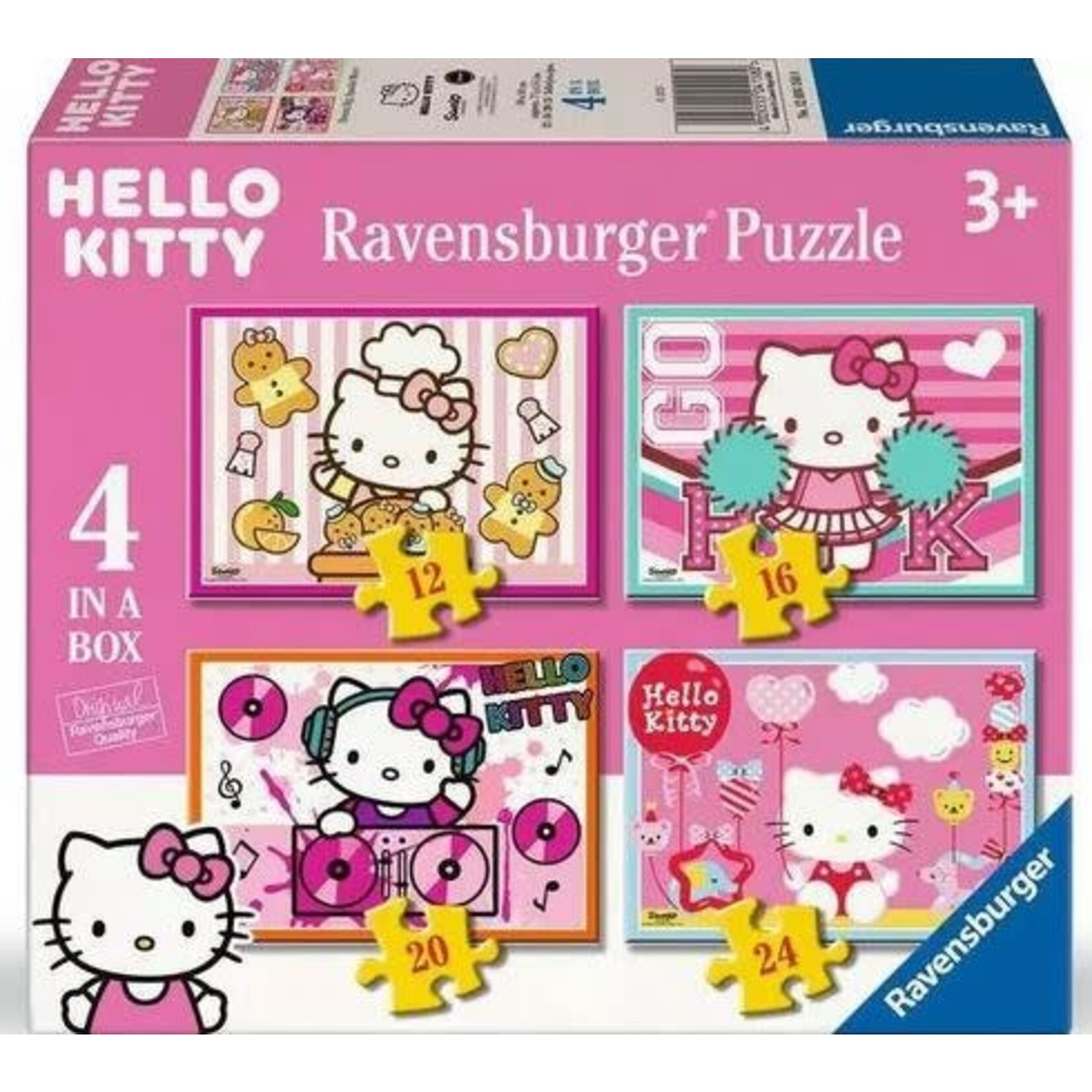 Hello Kitty 12/16/20/24 Piece Puzzle