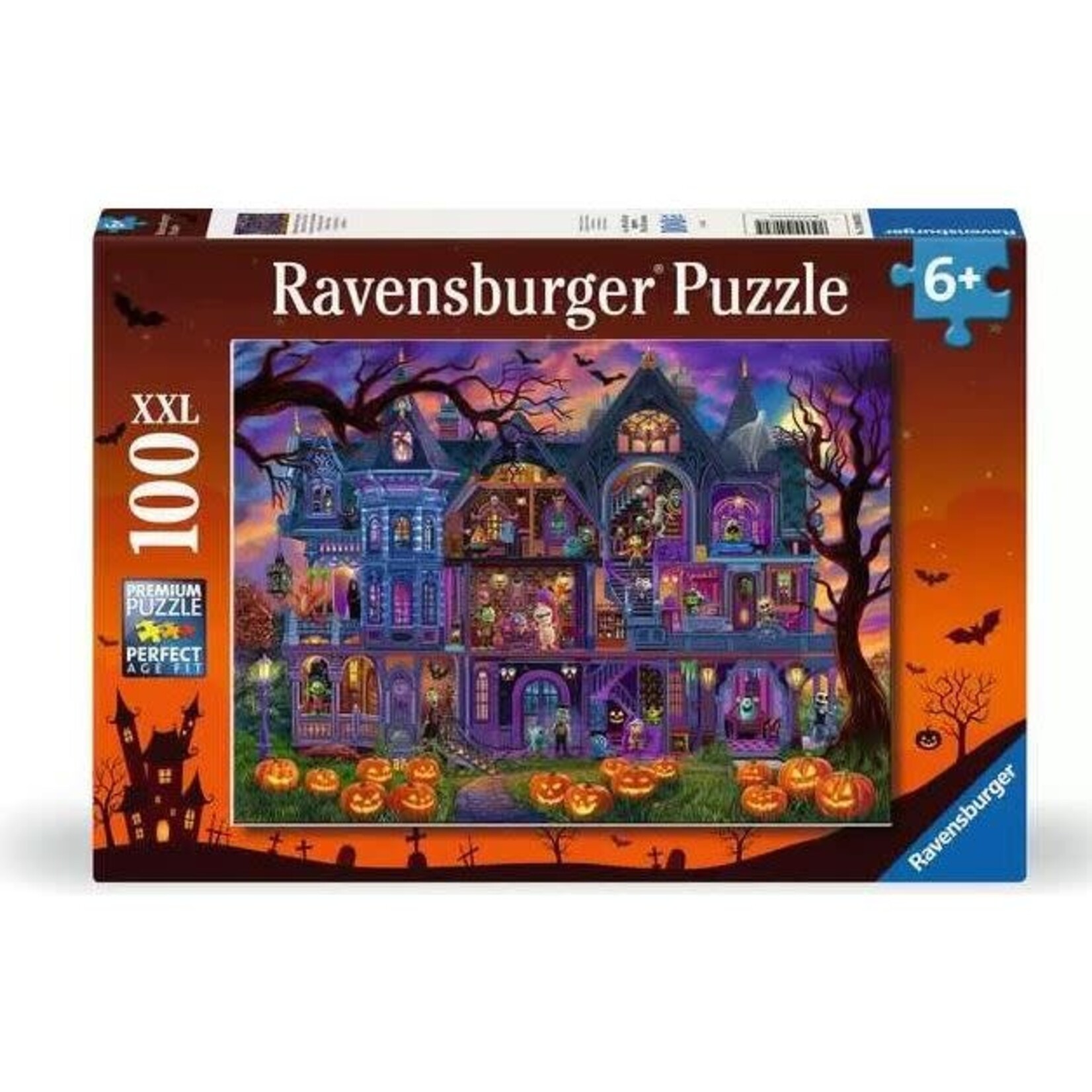 Monster House Party 100 Piece Puzzle