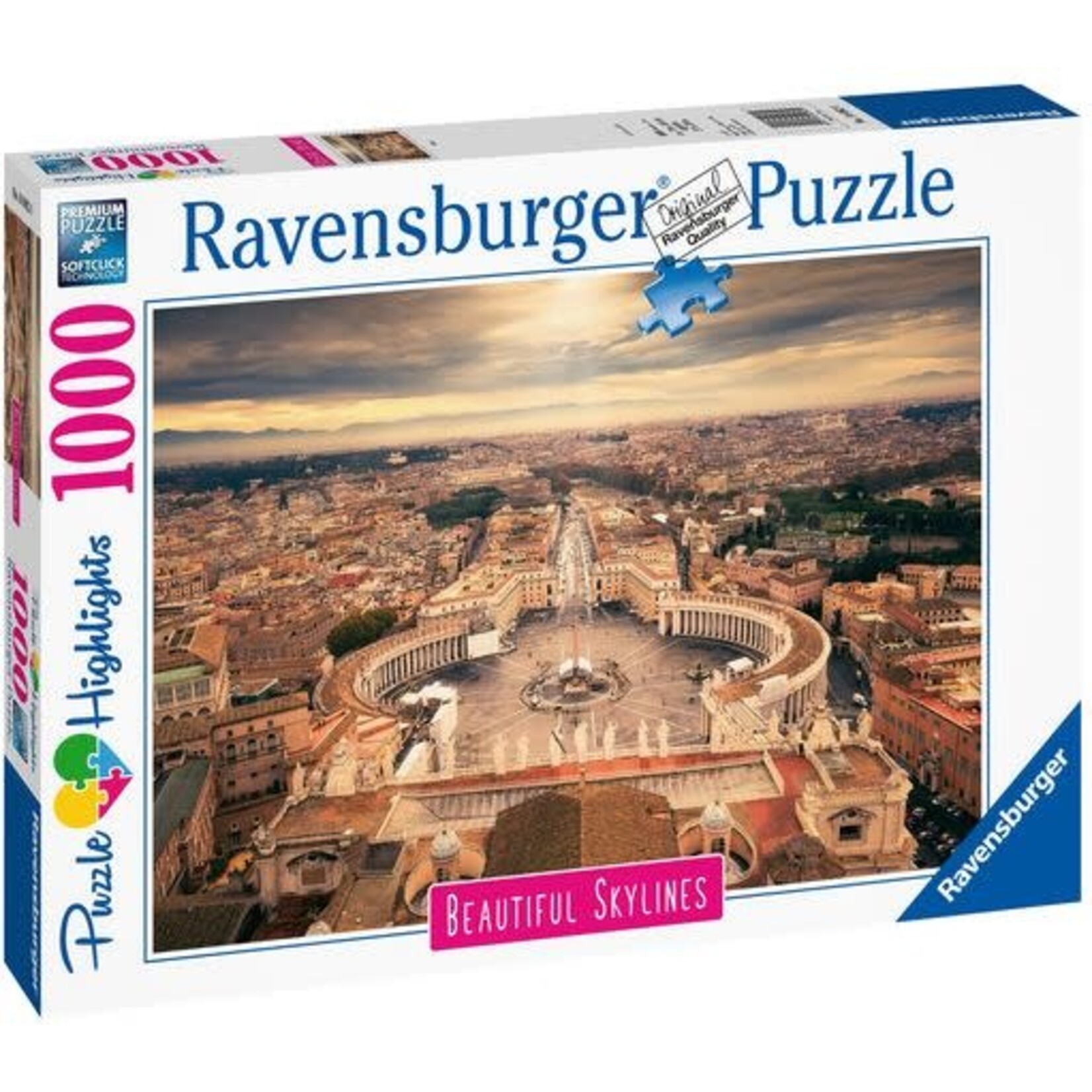 Beautiful Skylines Rome 1000 Piece Puzzle