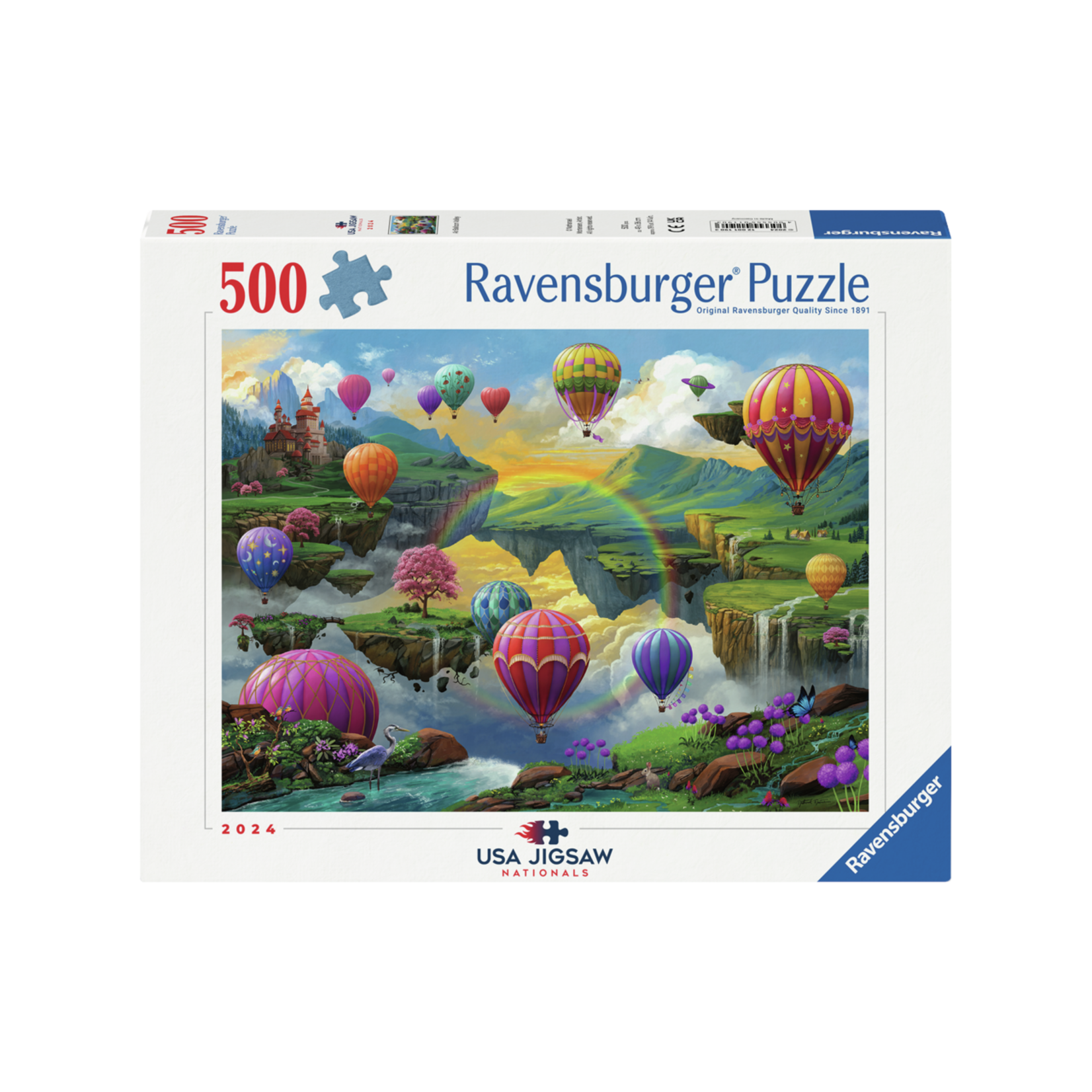 Air Balloon Valley 500 Piece Puzzle