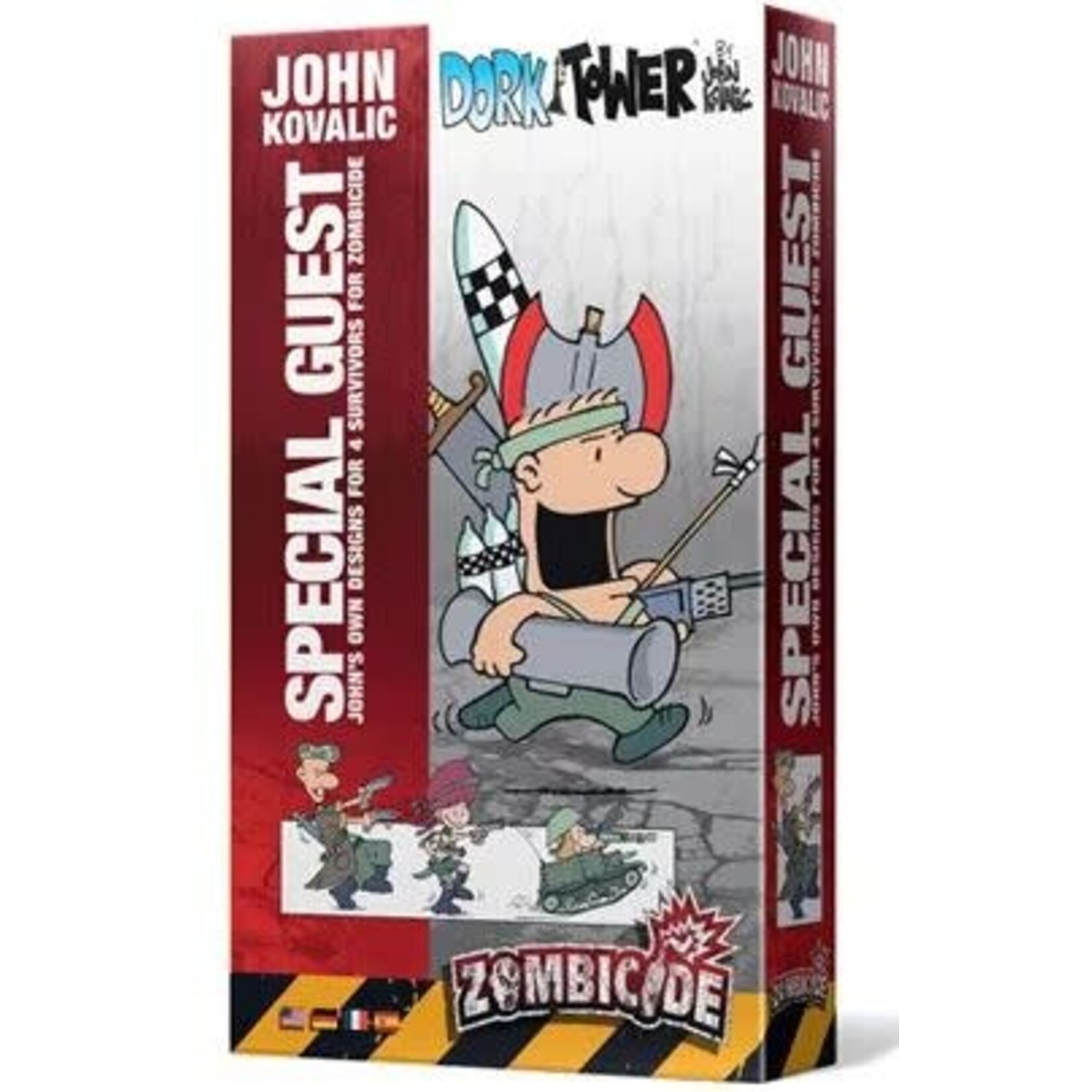 CMON: Cool Mini or Not Zombicide: Guest Artist Survivor Sets - Special Guest Box 7 (John Kovalic)