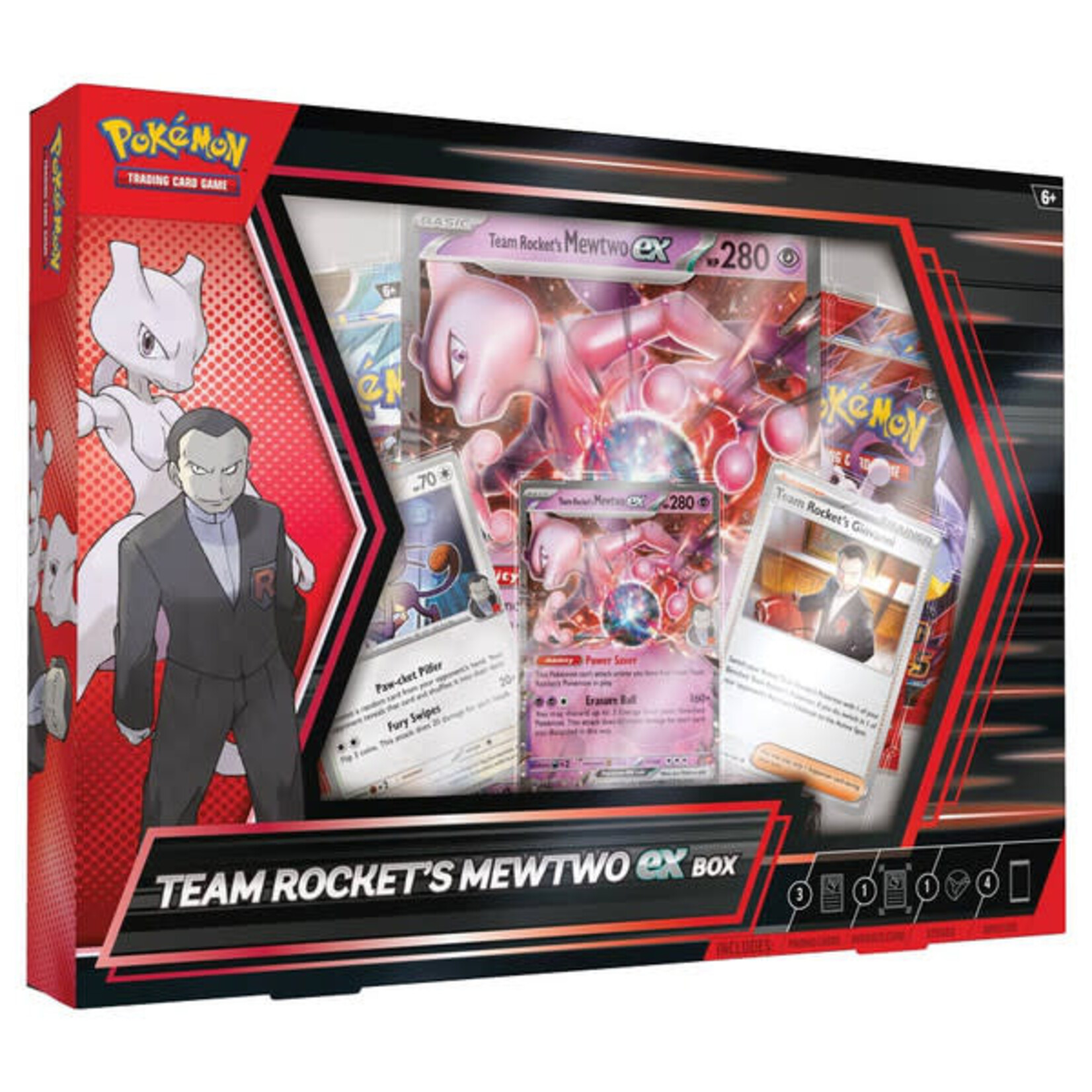 Pokémon: Team Rocket’s Mewtwo ex Box