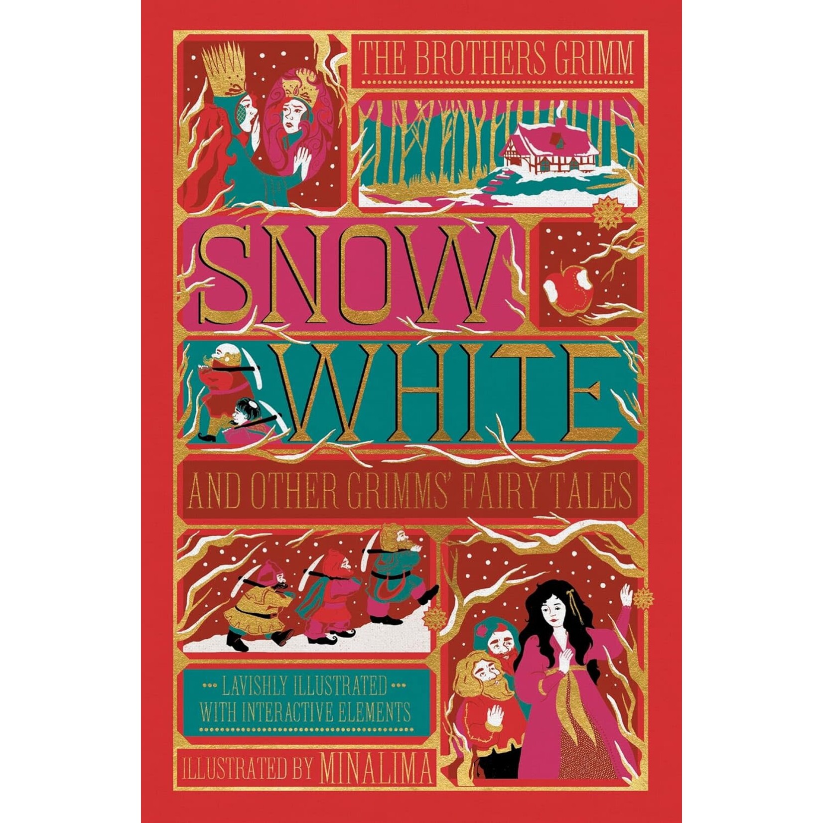 Snow White and Other Grimms' Fairy Tales (MinaLima Illustrated with Interactive Edition)