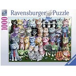 Cat Family Reunion 1000 Piece Puzzle