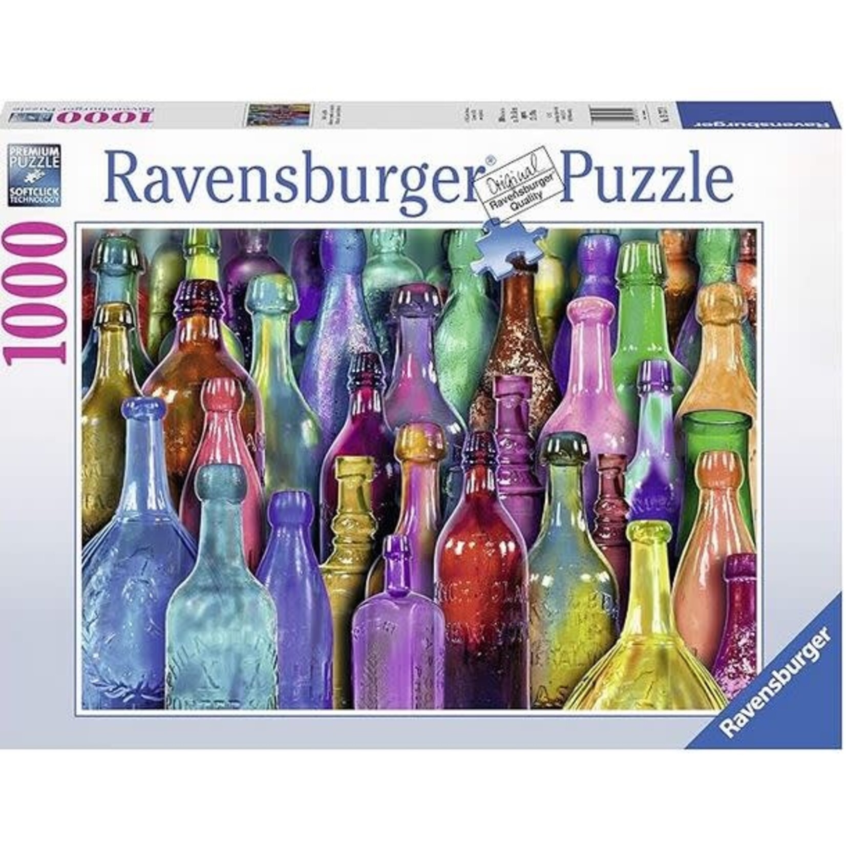 Colorful Bottles 1000 Piece Puzzle