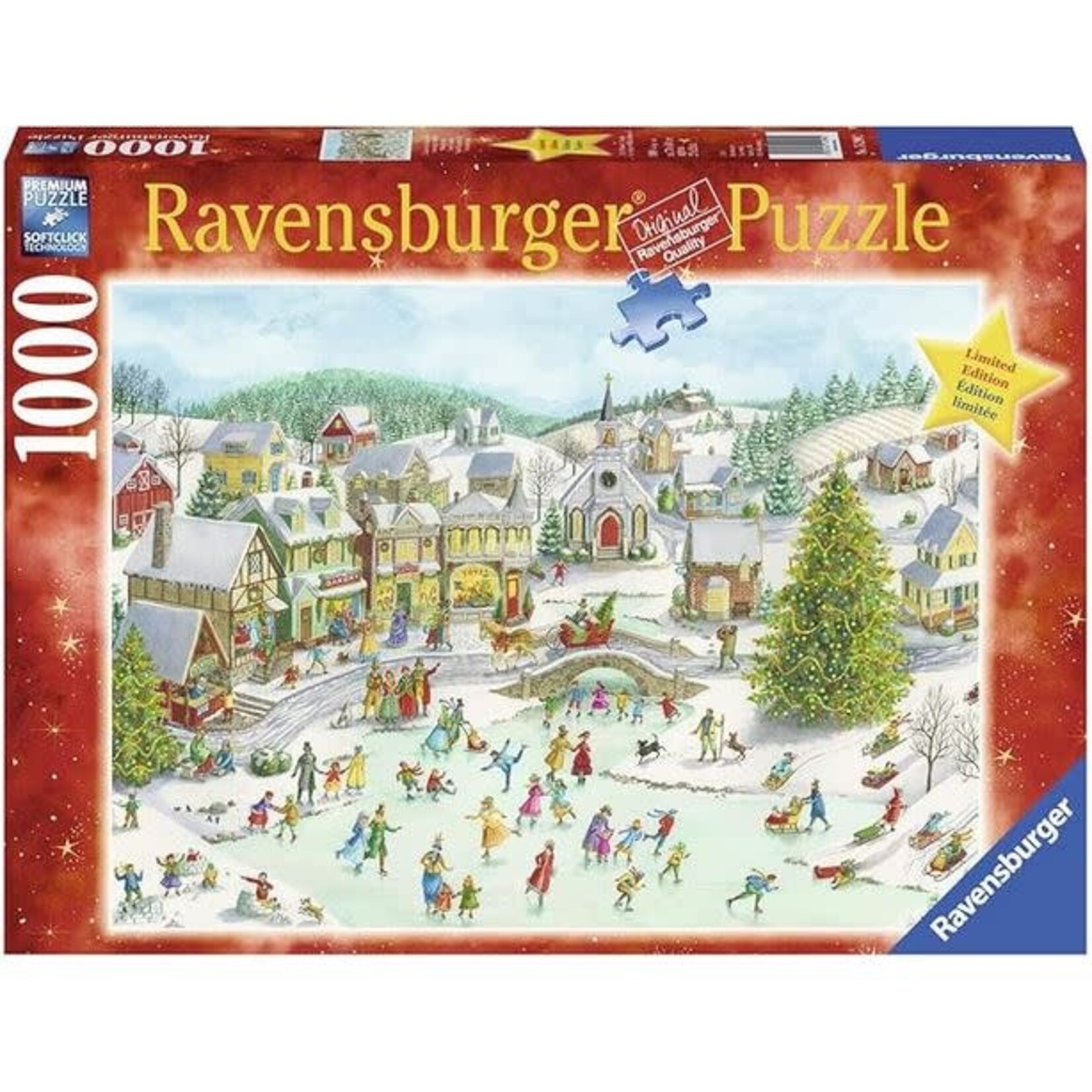 Playful Chrismas Day 1000 Piece Puzzle