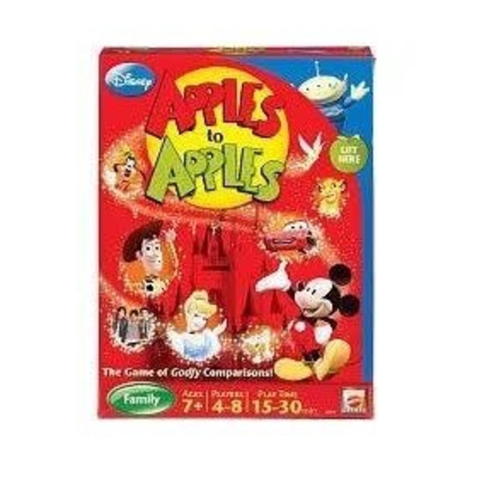 #12012 Apples To Apples: Disney Dragon Cache Used Game
