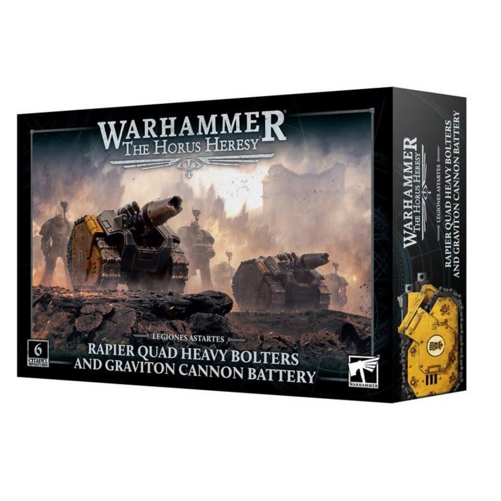 Horus Heresy: Legiones Astartes - Rapier Quad Heavy Bolters and Graviton Cannon Battery