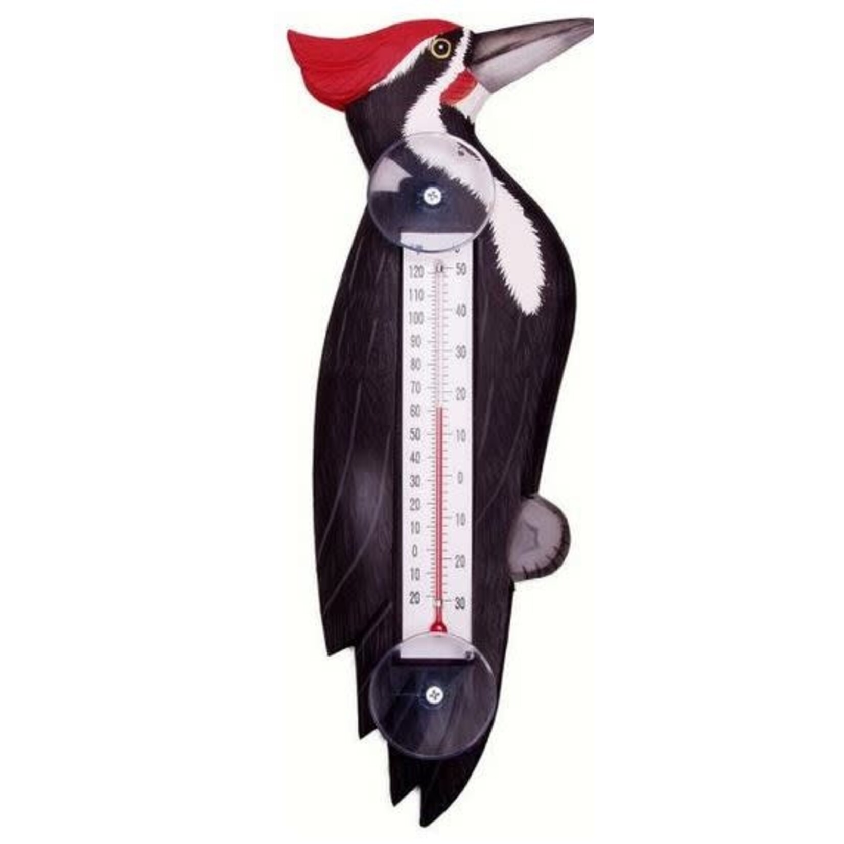 Window Thermometer Woodpecker