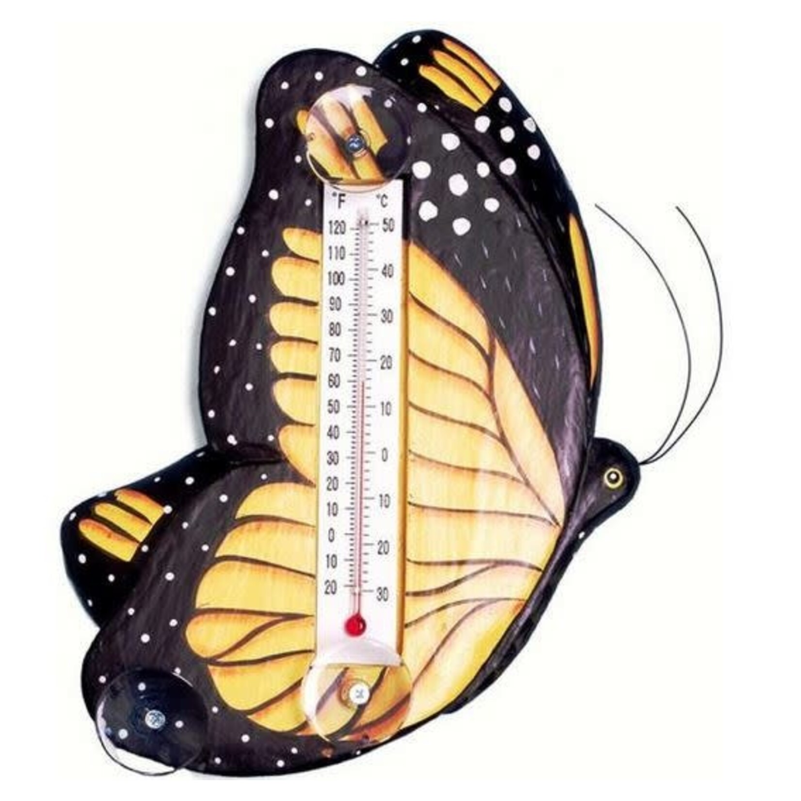 Window Thermometer Monarch Butterfly