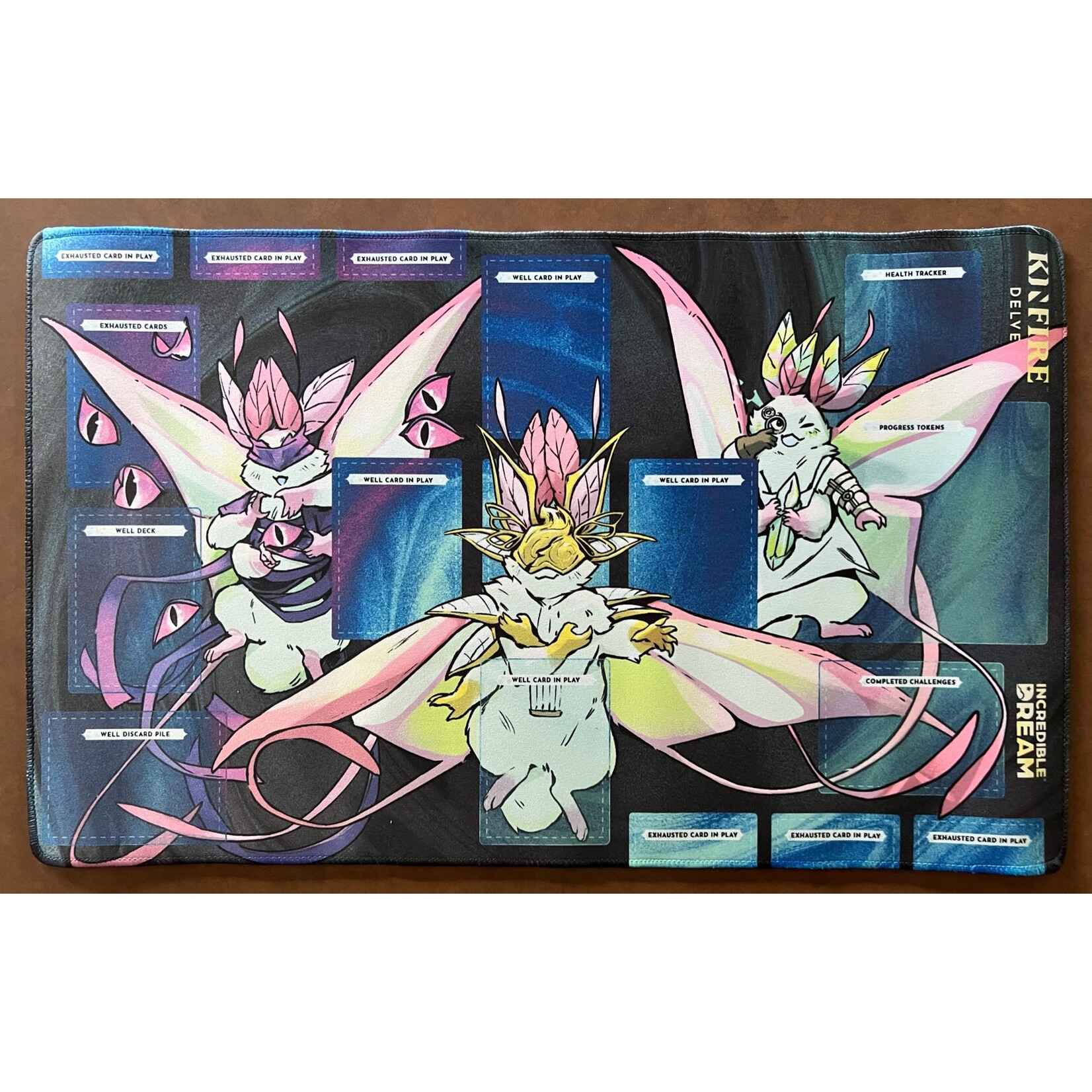 Kinfire Delve Playmat 2 (All Sales Final)