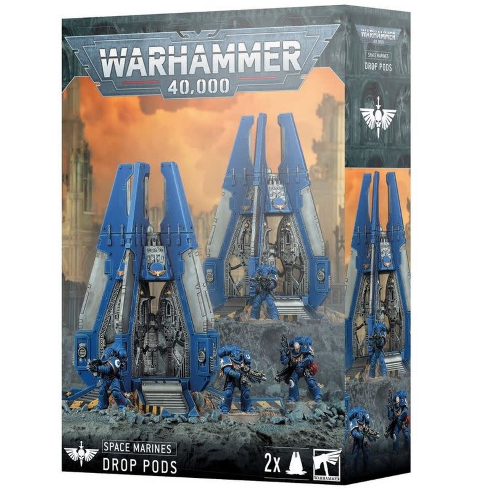 40K: Space Marines - Drop Pods