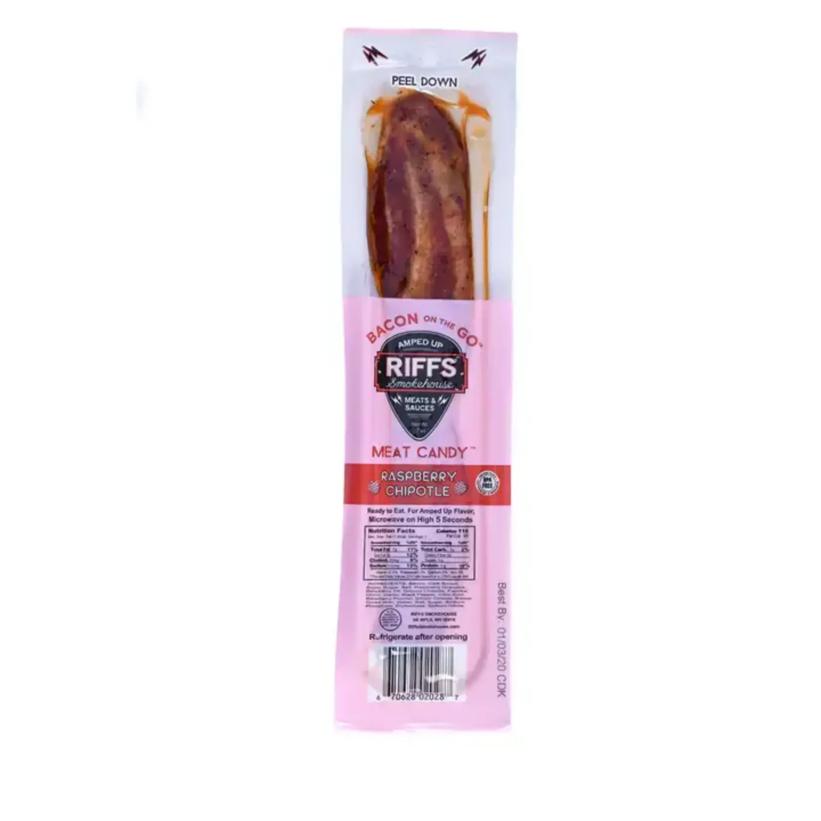 Bacon on the Go Meat Candy - Raspberry Chipotle