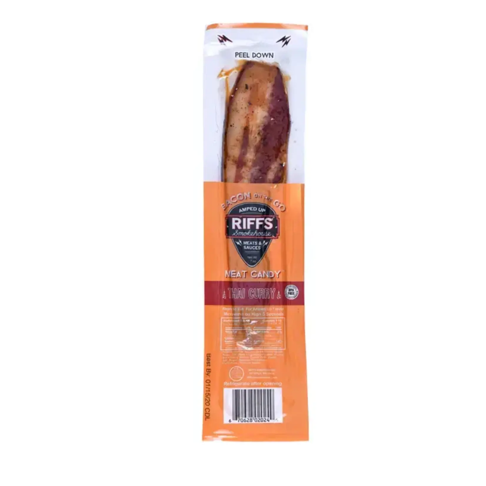 Bacon on the Go Meat Candy - Red Curry