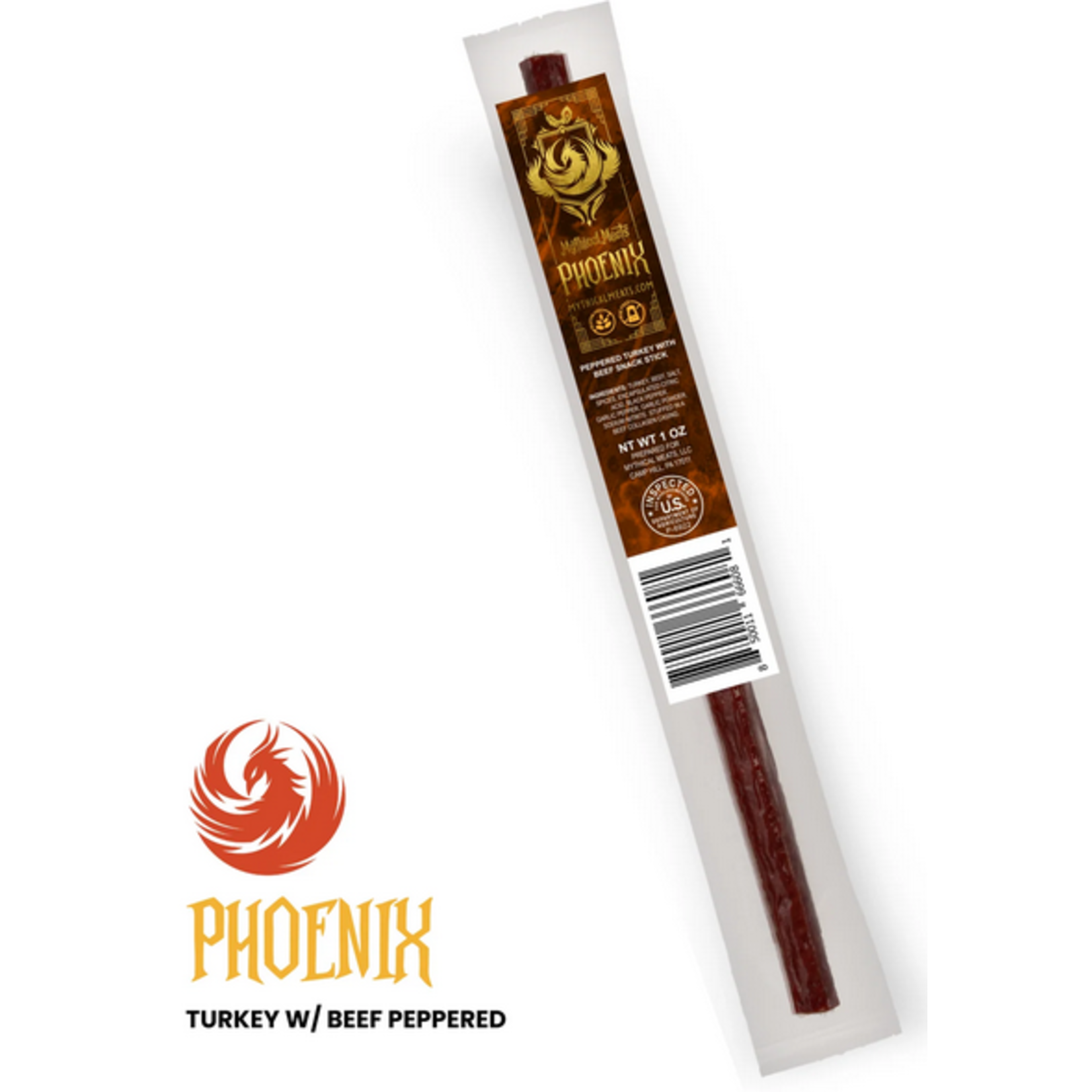 Mythical Meats: Creatures Phoenix (Sweet Pepper Turkey with Beef)