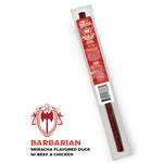 Mythical Meats: DnD Barbarian (Sriracha Duck with Beef & Chicken)