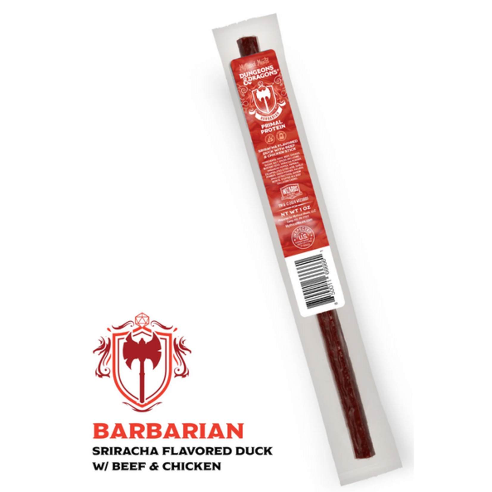 Mythical Meats: DnD Barbarian (Sriracha Duck with Beef & Chicken)