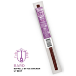 Mythical Meats: DnD Bard (Buffalo Style Chicken with Beef)