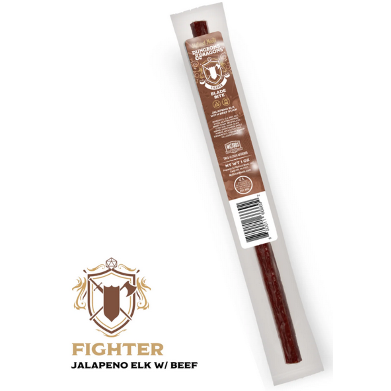 Mythical Meats: DnD Fighter (Jalapeno Elk with Beef)