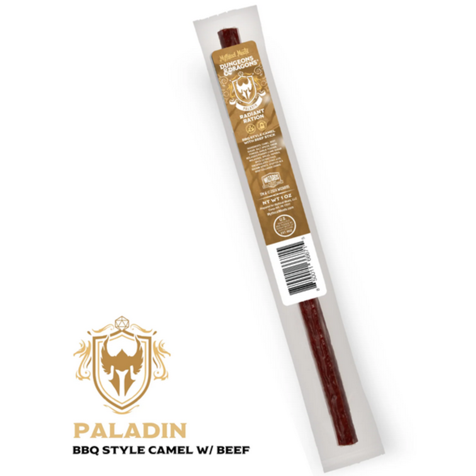 Mythical Meats: DnD Paladin (BBQ Style Camel with Beef)
