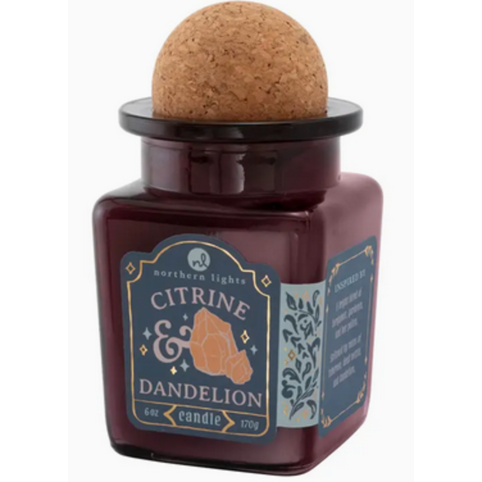 Candle - Curiosities - Citrine & Dandelion