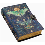 Leather Journal: Butterfly Vintage Print