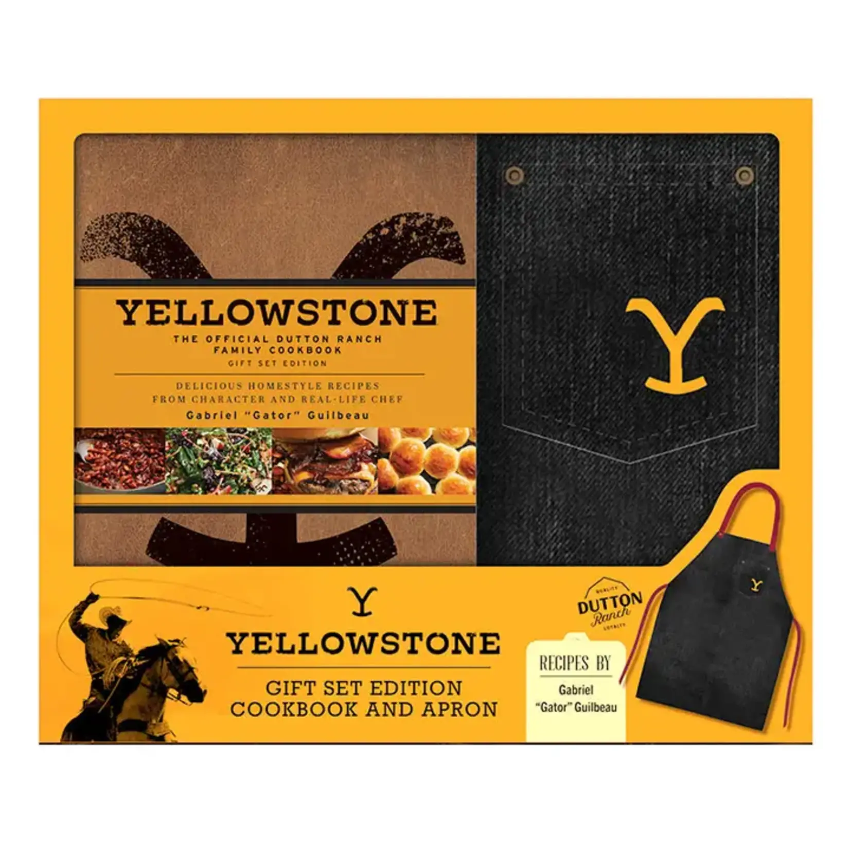 Gift Set - Yellowstone - Official Dutton Ranch Family Cookbook Gift Set