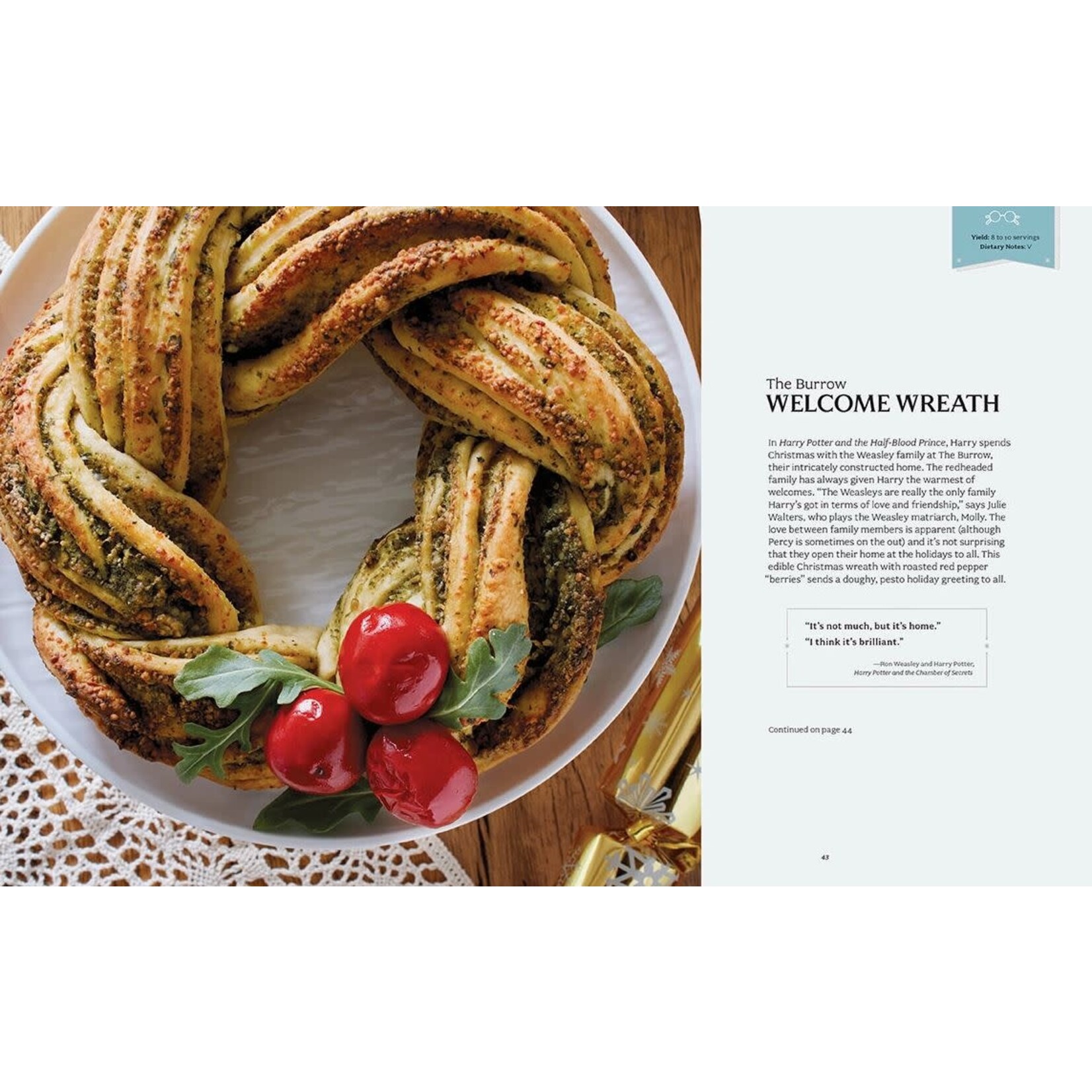 Cookbook - Harry Potter - Official Christmas Cookbook
