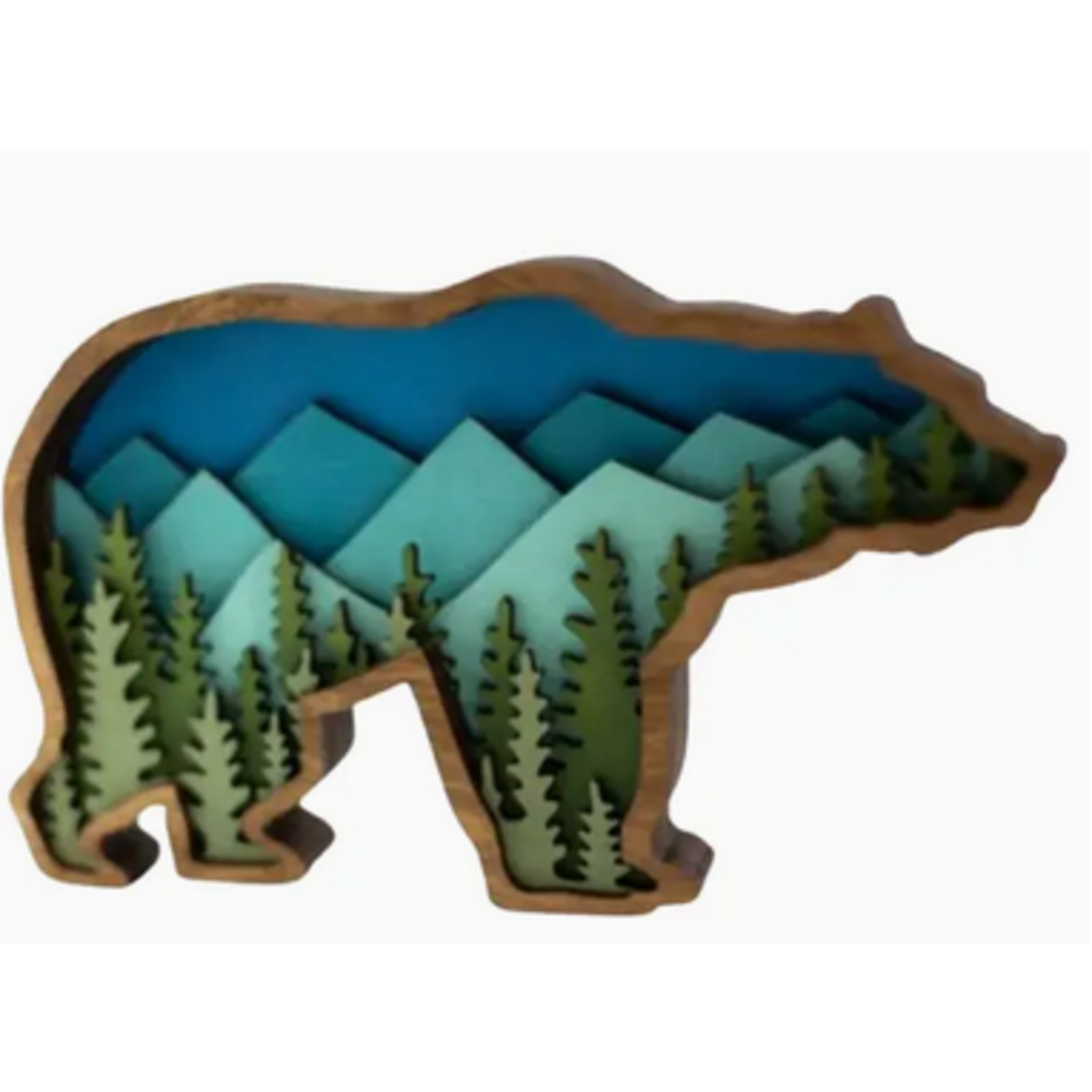 Shelf Sitter - Blue Bear