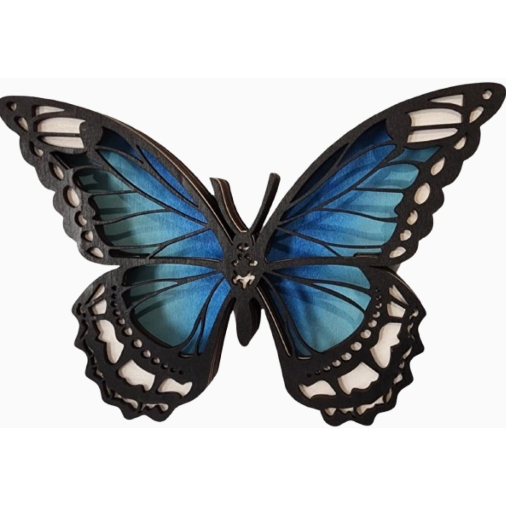 Shelf Sitter - Blue Butterfly