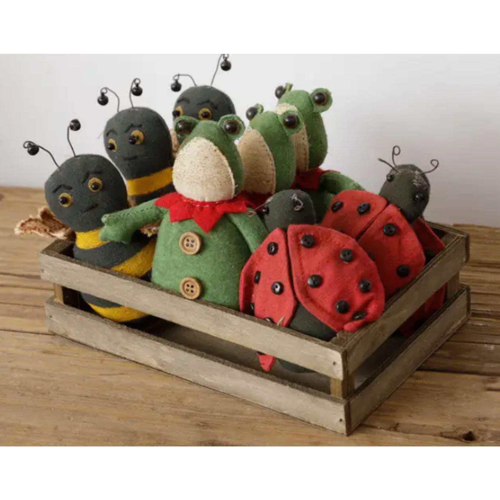 Cottage Critters Soft Sculpture – Garden Friends Assortment