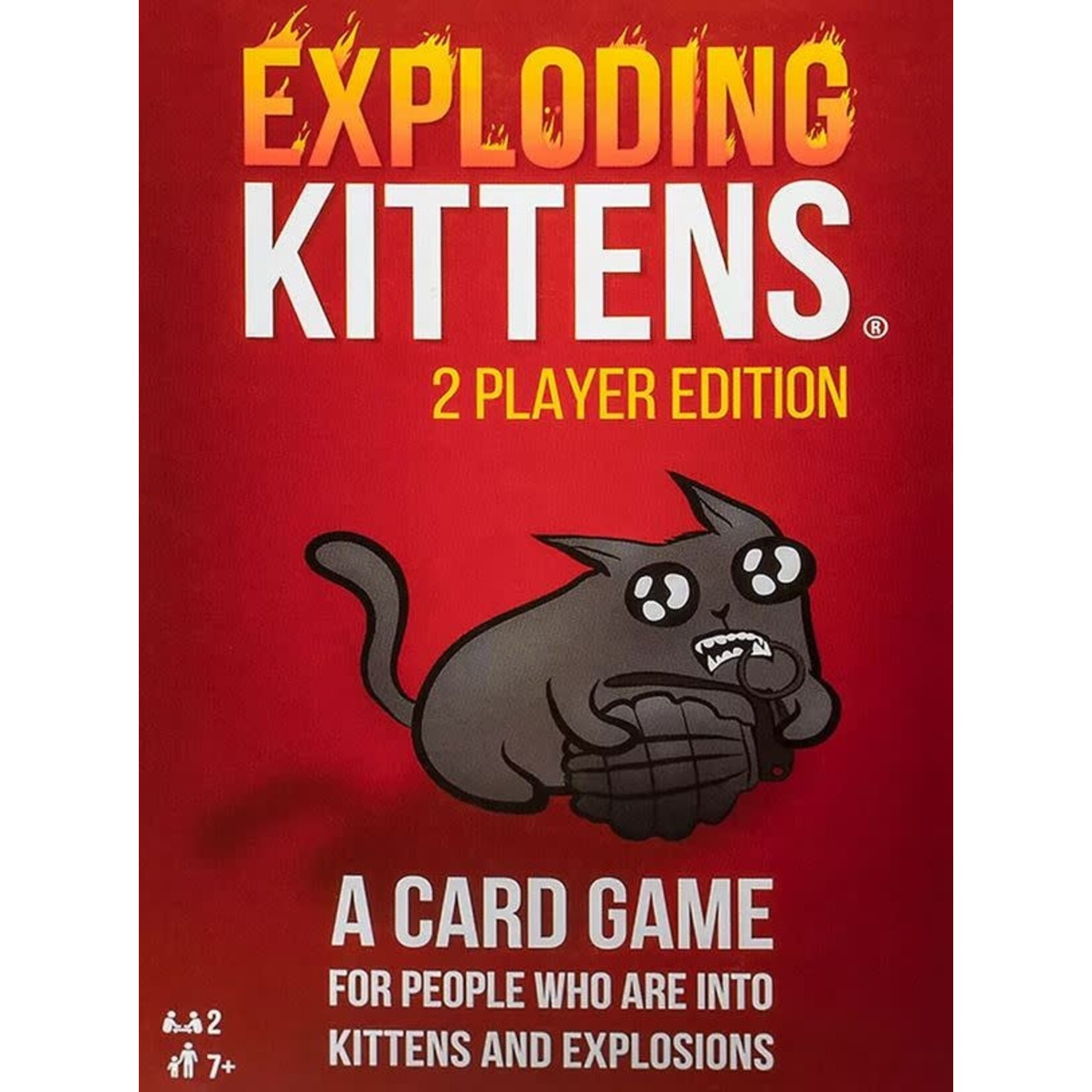 #11884 Exploding Kittens 2 Player Edition Dragon Cache Used Game