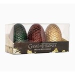 Candle - Game of Thrones Sculpted Dragon Egg - Set of 3