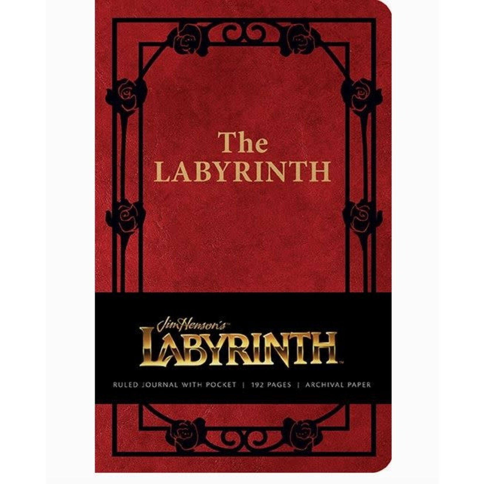 Journal - Labyrinth Hardcover Ruled Journal