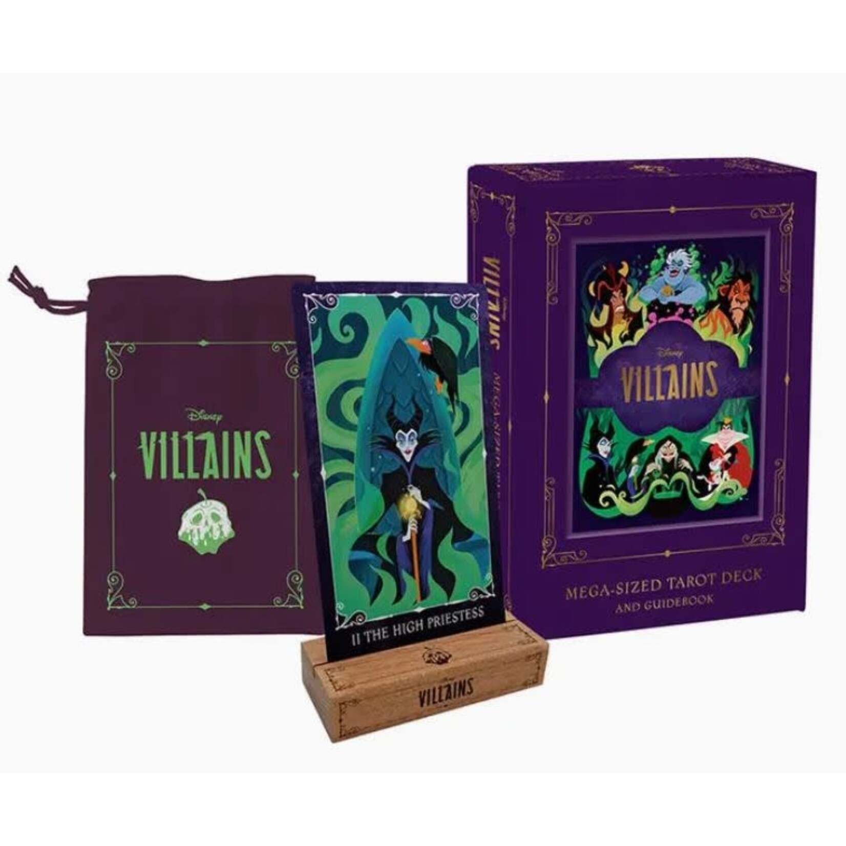 Tarot Deck and Guidebook - Disney Villains - Mega Size