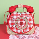 Handbag - Ring Ring Phone - Cherry